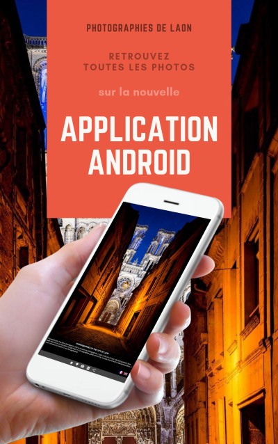 Nouvelle application Android "Photographies de Laon"